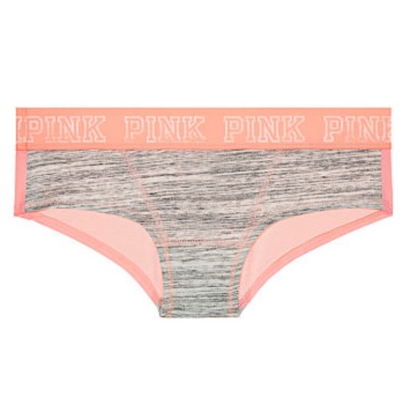 New Victoria’s Secret PINK Logo Hipster Panties - Small - Picture 1 of 3